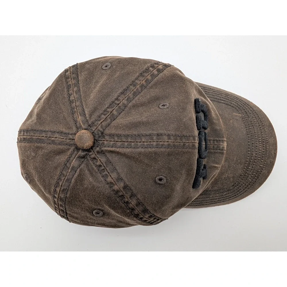 TCU Horned Frogs 47 Twins Brown Distressed Adjustable Baseball Hat OSFA